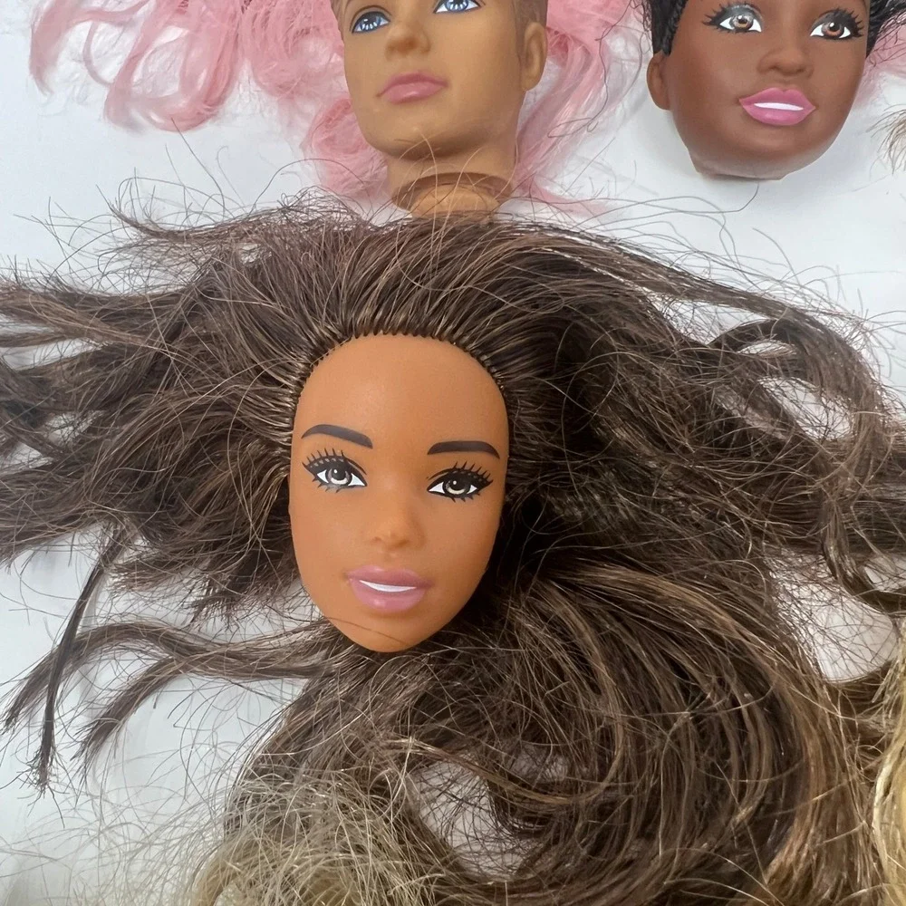Barbie Ken Doll Heads 20 Vtg Modern Holiday Fashionista 90's Y2K Replacement